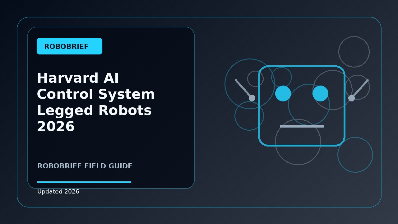 Harvard's New AI Control System Could Be the Missing Piece for Legged Robots