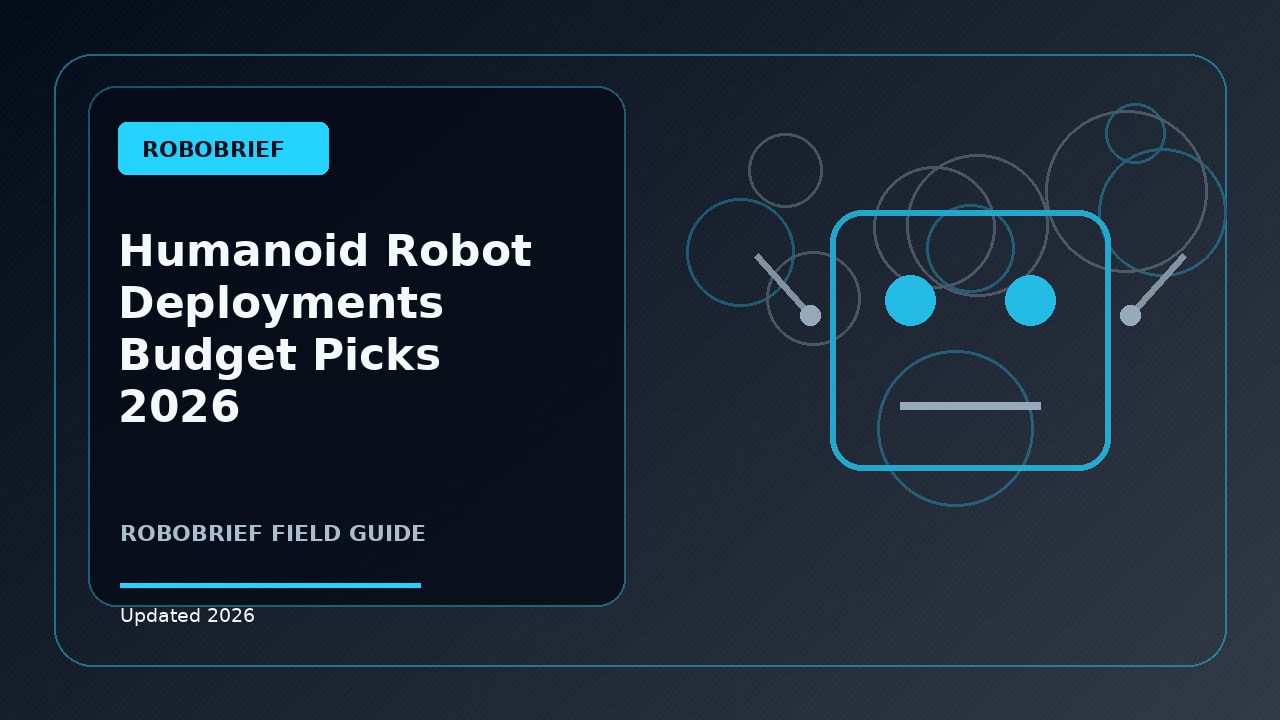 Humanoid Robot Deployments Budget Picks: Practical 2026 Guide