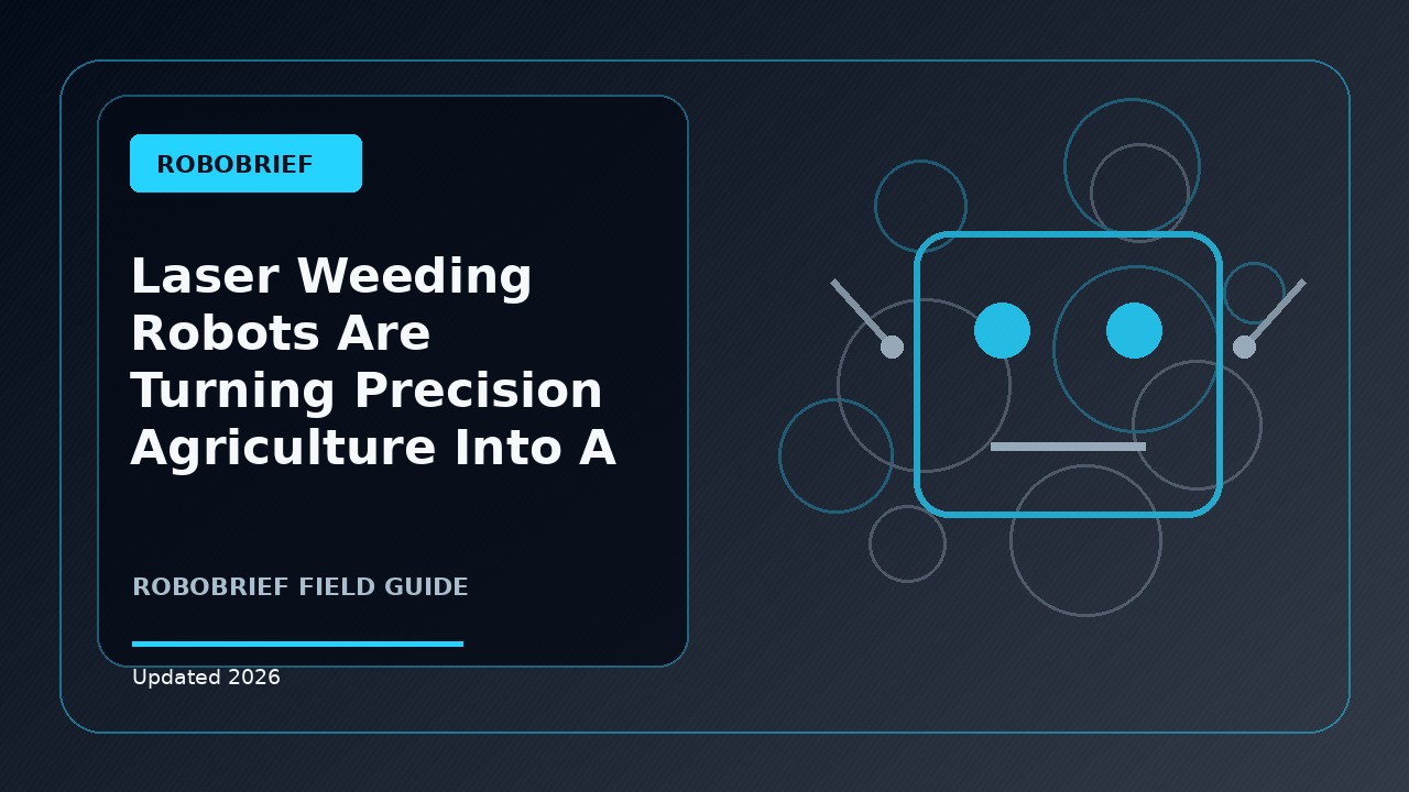 Laser Weeding Robots Are Turning Precision Agriculture Into a Field Test