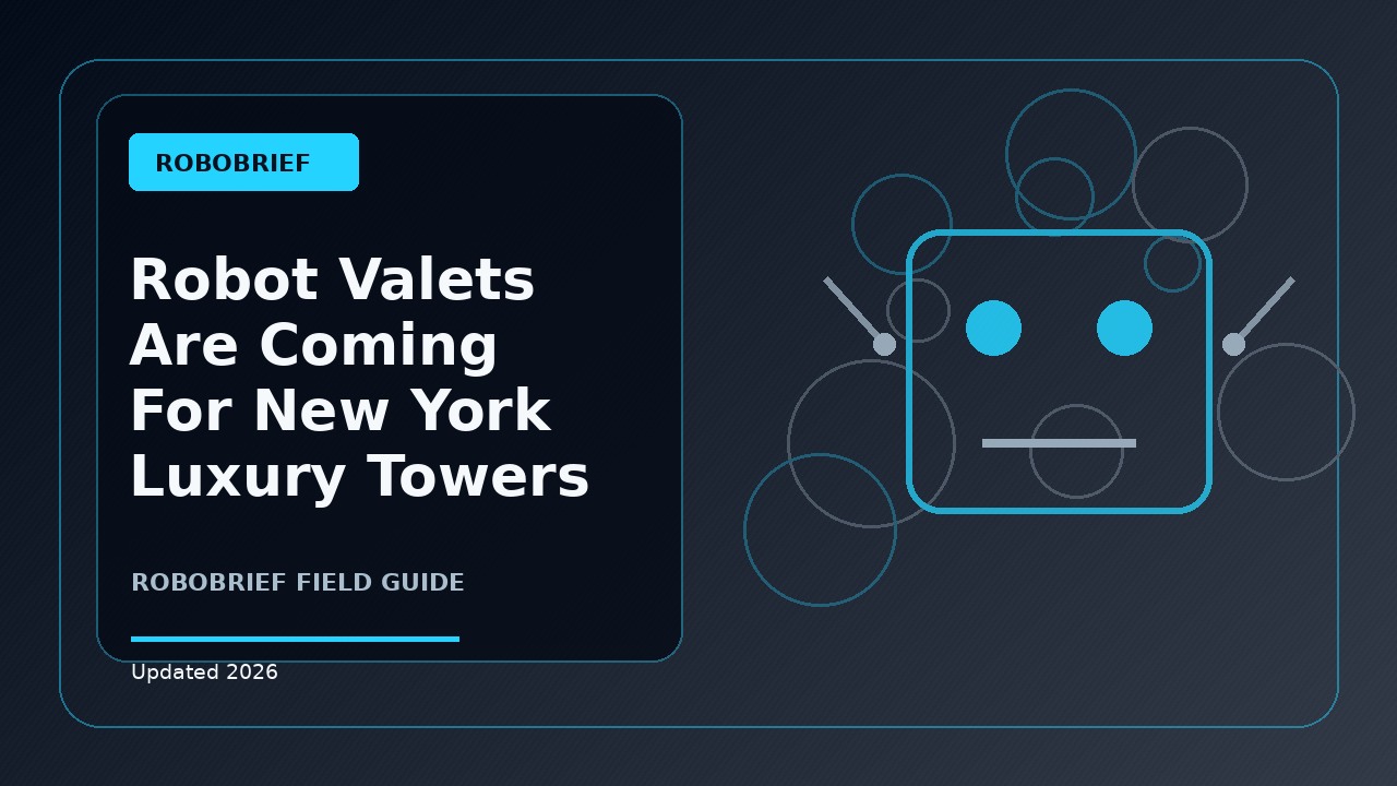 Robot Valets Are Coming For New York Luxury Towers